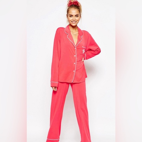 Wildfox Couture "Kiss Forever " pajamas set in box Small or Medium NIB - Picture 3 of 5